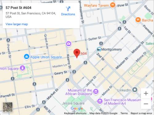 Directions to Helyx Health in San Francisco, CA