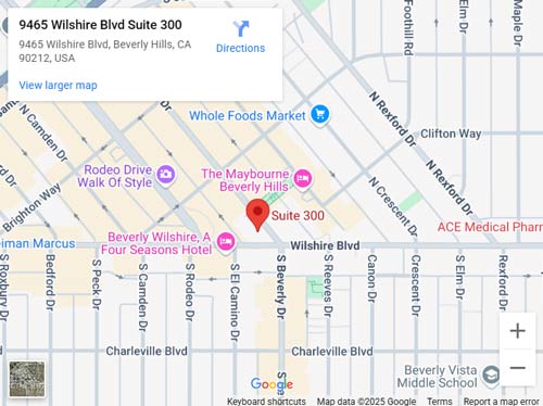 Directions to Helyx Health in Beverly Hills, CA