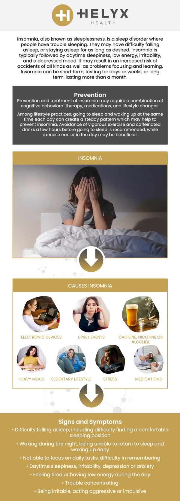 If you're struggling with sleep regularly, you may be dealing with insomnia. Common signs include difficulty falling asleep, and waking up multiple times during the night. You may also experience non-restorative sleep, leaving you feeling tired even after a full night's rest. Reach out to our dedicated Dr. Tony Masri, MD, and his professional team to start your journey toward restorative sleep and improved well-being. For more information, contact us today or schedule an appointment online. We serve patients across the state of California including locations in Palo Alto, Beverly Hills, and San Francisco, CA.