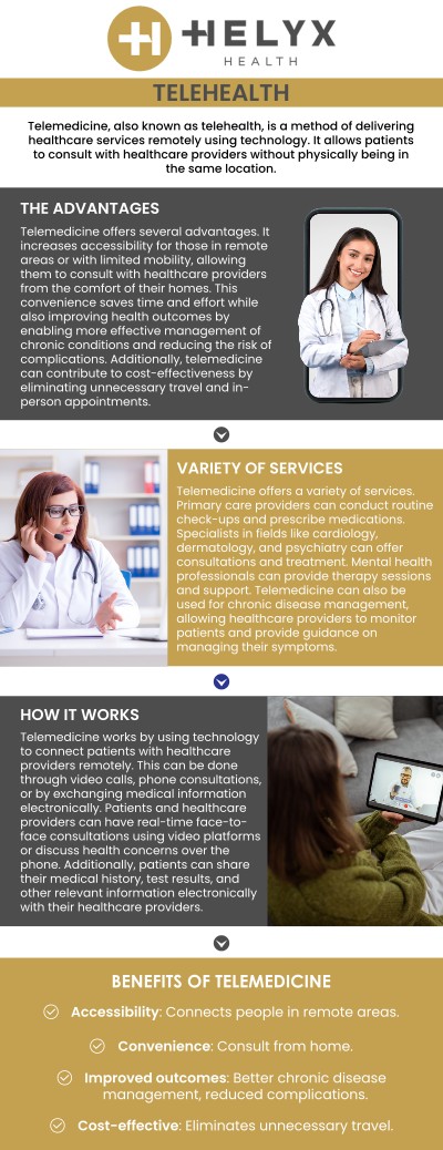 At Helyx Health, we offer convenient telehealth services for mental wellness, allowing you to access professional care from the comfort of your home. Our experienced team provides personalized therapy and support to help you manage stress, anxiety, depression, and other mental health concerns, ensuring your well-being. For more information, contact us or request an appointment online. We serve patients across the state of California including locations in San Francisco CA, Beverly Hills CA, Palo Alto CA.