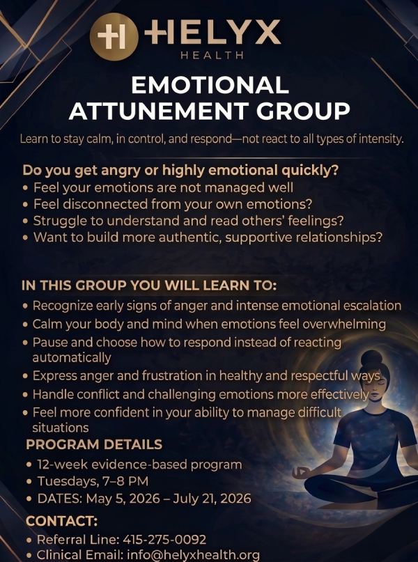 Join Our Emotional Attunement Group At Helyx Health