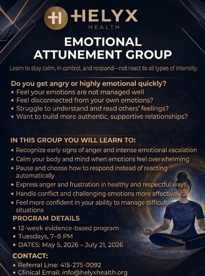 Join Our Emotional Attunement Group At Helyx Health